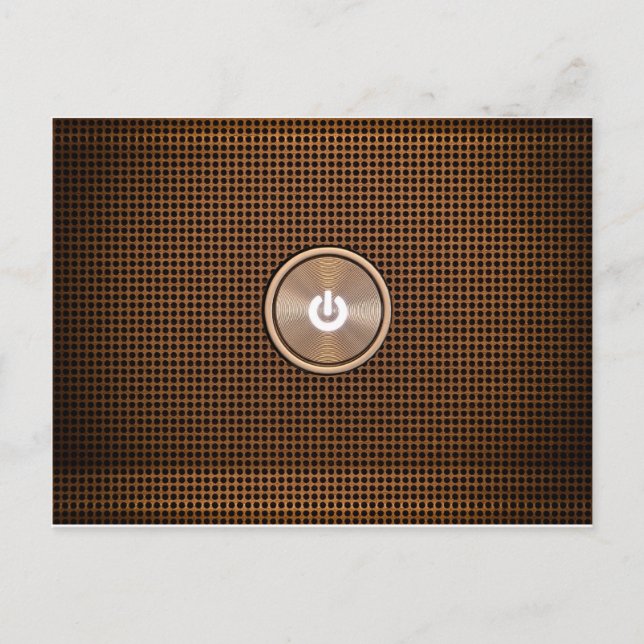Postal botón de encendido (Anverso)