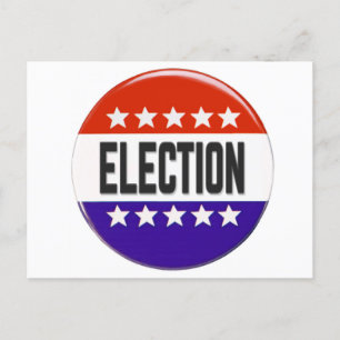 Postal botón Elección