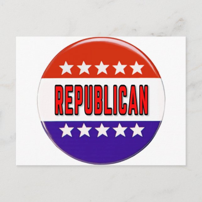 Postal Botón Republicano (Anverso)