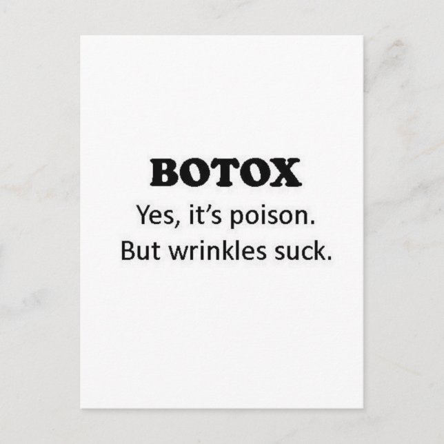 Postal Botox Poison (Anverso)