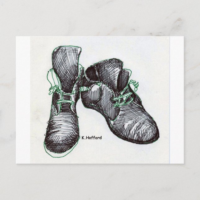 Postal Bots bailarines (Anverso)