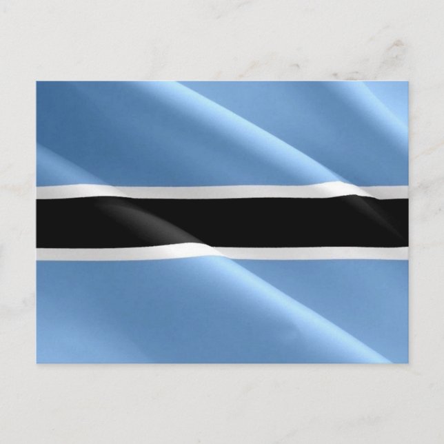 Postal Botswana - Bandera - (Anverso)