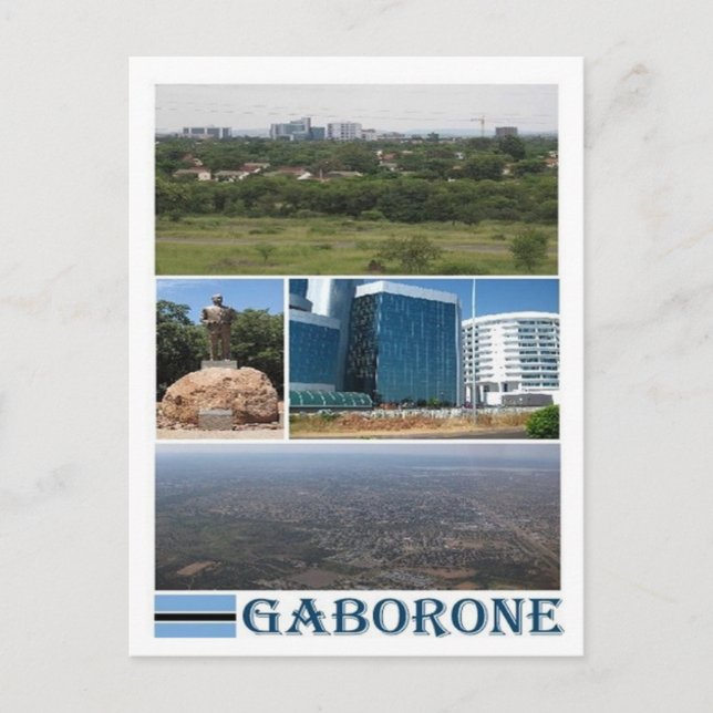 Postal Botswana - Gaborone - (Anverso)