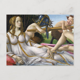 Postal Botticelli Venus y Mars Postcard