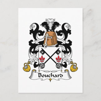 Postal Bouchard Family Crest