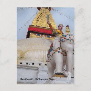 Postal Boudhanath, Katmandu, Nepal
