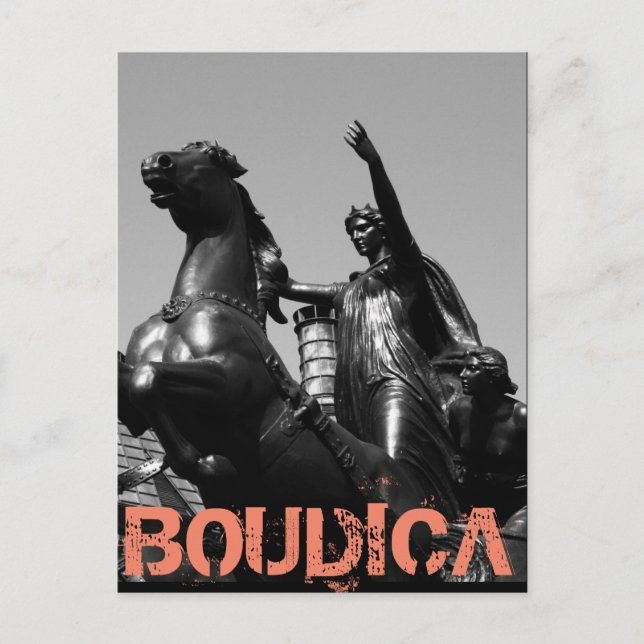 Postal Boudica Postcard (Anverso)