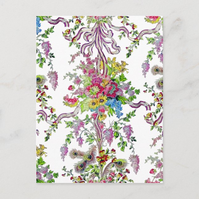 Postal Boudoir de Marie Antoinette (Anverso)