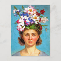 "Bouffant floreciente" Anna - Sociedad de Arte y F