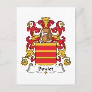 Postal Boulet Family Crest