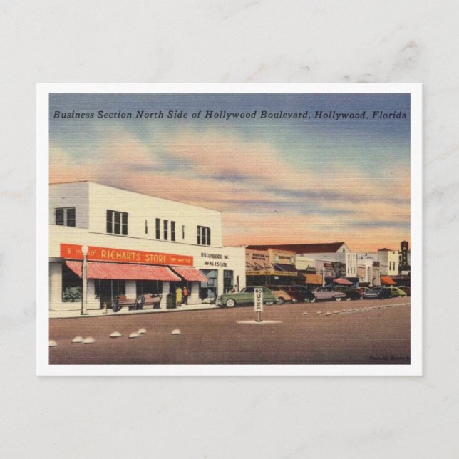 Postal Boulevard Hollywood FL Business Section (Anverso)