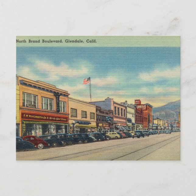 Postal Boulevard North Brand, Glendale, California (Anverso)