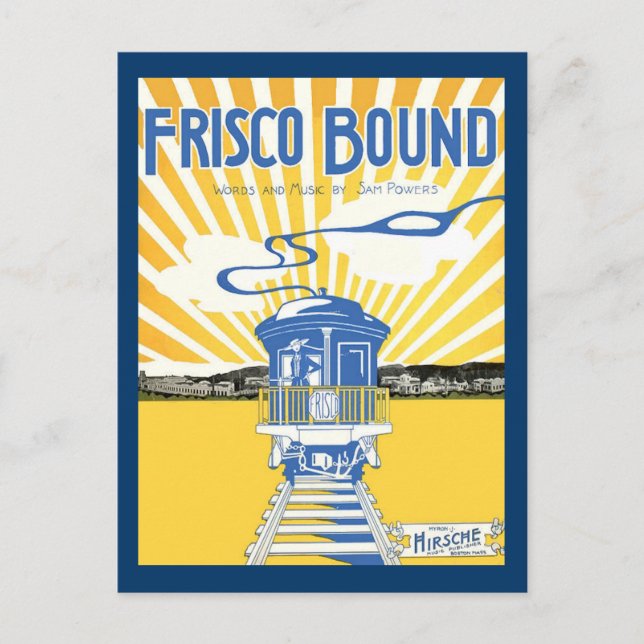 Postal Bound de San Francisco (Anverso)