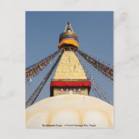 Boundhanath Stupa - un sitio del patrimonio