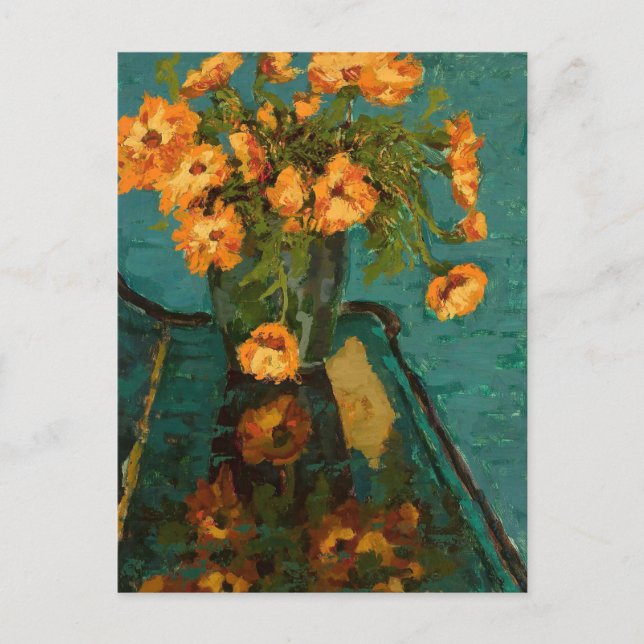 Postal Bouquet de Camomiles | Jan Bohuszewicz (Anverso)