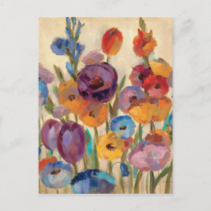 Postal Bouquet de flores coloridas