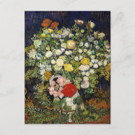 Postal Bouquet de flores en una bolsa de Vincent Van Gogh