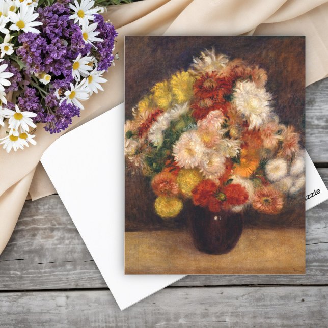 Postal Bouquet de los crisantemos Renoir (Subido por el creador)