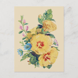 Postal Bouquet - Hibiscus