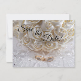 Postal Bouquet y anillos de 7060 Bodas