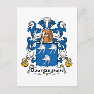 Postal Bourguignon Family Crest