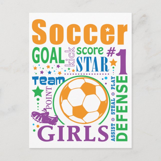 Postal Bourne Soccer (Anverso)