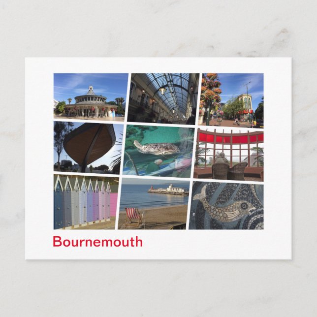 Postal Bournemouth (Anverso)