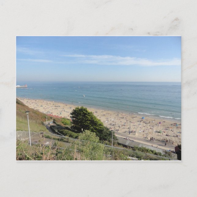 Postal Bournemouth Beach (Anverso)