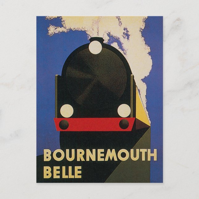 Postal Bournemouth Belle (Anverso)