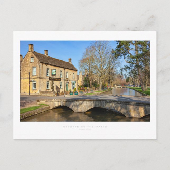 Postal Bourton-on-the-Water (Anverso)