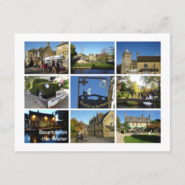 Postal Bourton-on-the-Water (Anverso)