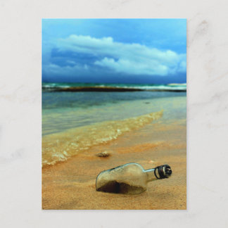 Postal bouteille à la mer