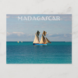 Postal Boutre à Madagascar