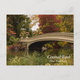 Postal Bow Bridge, New York City Postcard