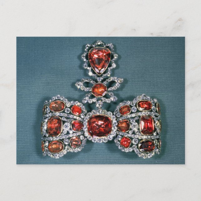 Postal Bow brooset con brillo (Anverso)