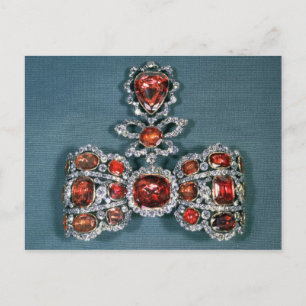 Postal Bow brooset con brillo