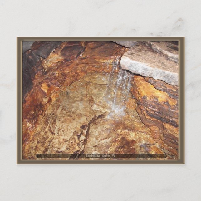 Postal Bowden Cave (Anverso)