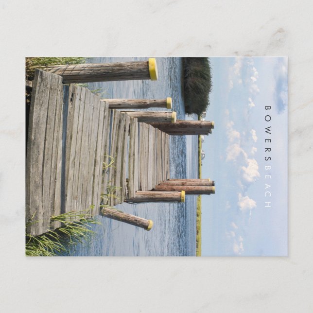Postal Bowers Beach - Delaware. (Anverso)