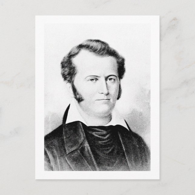 Postal Bowie - James / Jim - Soldado de Texas (Anverso)