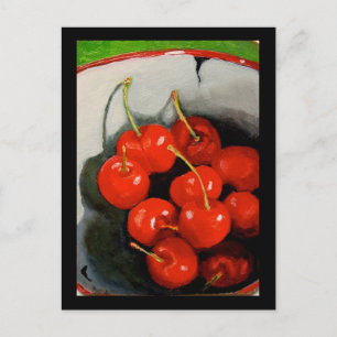 POSTAL BOWL OF CHERRIES