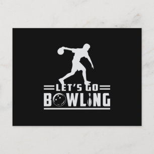Postal Bowling Sport Bowler Strike Bowl Team Funny Gift