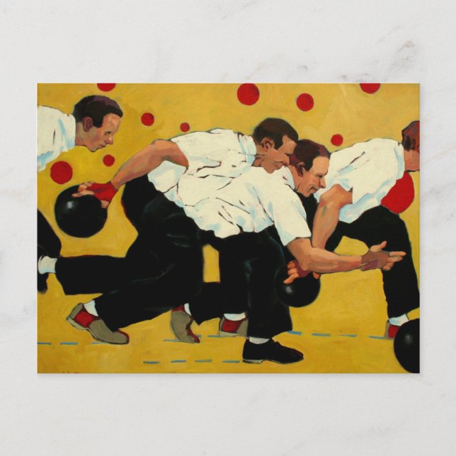 Postal Bowling Stampede (Anverso)