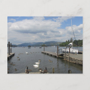 Postal Bowness-on-Windermere - Postcard del distrito del 