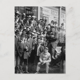 Postal Boxer Jack Johnson y Entrenadores, a principios de