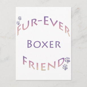 Postal Boxer Para Siempre