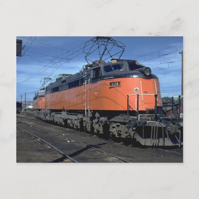 Postal Boxitaxi Milwaukee Road, eléctrico (Anverso)