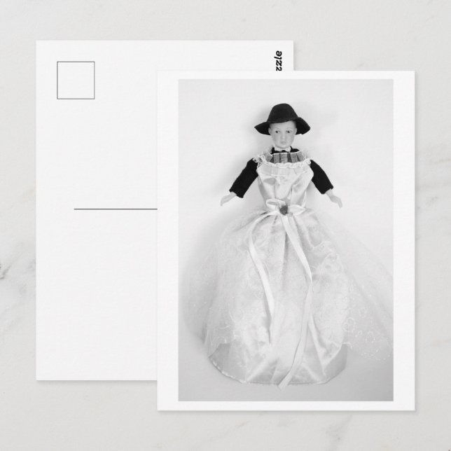 Postal Boy doll with dress - George (Anverso / Reverso)