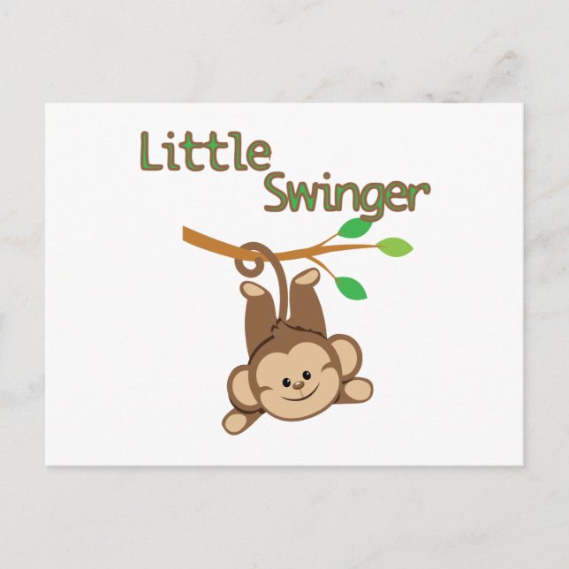 Postal Boy Monkey Little Swinger (Anverso)