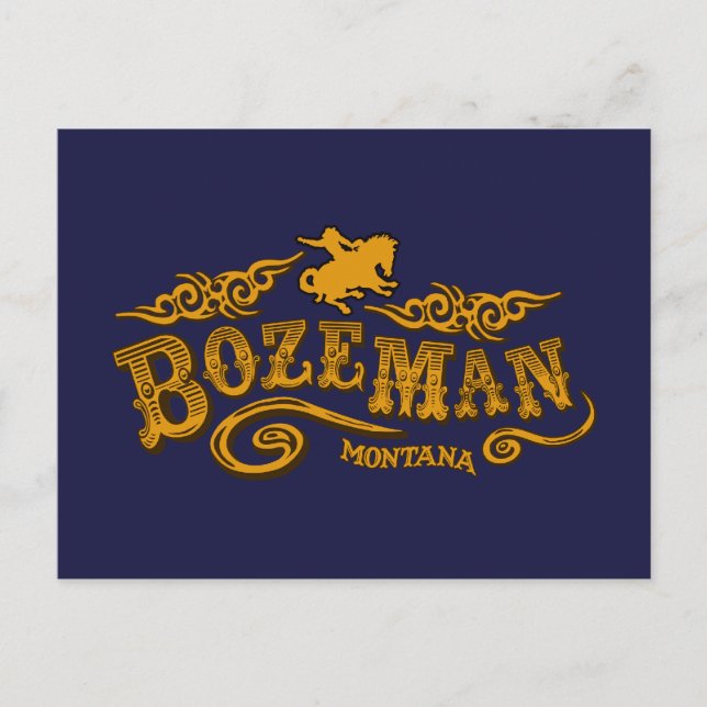 Postal Bozeman Saloon (Anverso)