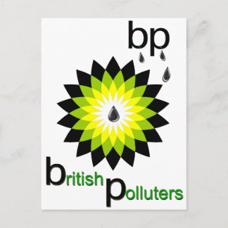 Postal BP: Contaminadores británicos